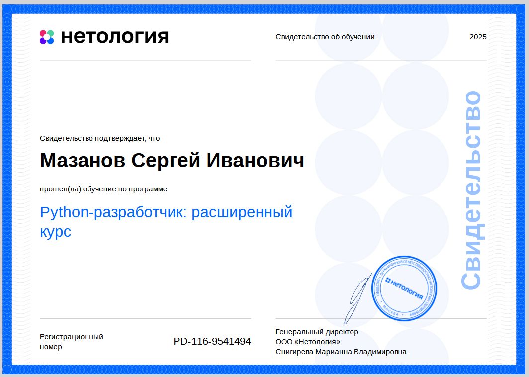 Диплом программиста